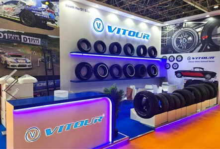 VITOUR Tires at # Dubai Auto Show